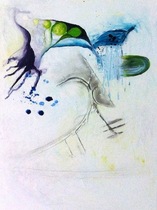 Sommerspiel 3 / 50 x 70 cm