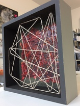 Meer der Tränen / 30 x 30 cm