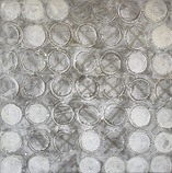 Latte macchiato / 60 x 60 cm